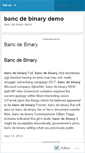 Mobile Screenshot of coverpage.bancdebinarydemo.wordpress.com