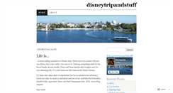 Desktop Screenshot of disneytripandstuff.wordpress.com