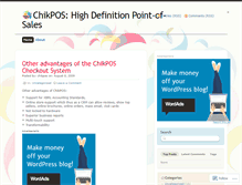 Tablet Screenshot of chikpos.wordpress.com