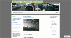 Desktop Screenshot of beinganexpat.wordpress.com