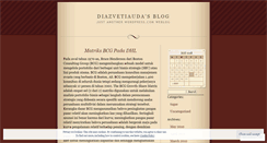 Desktop Screenshot of diazvetiauda.wordpress.com