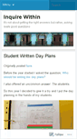 Mobile Screenshot of inquiryblog.wordpress.com