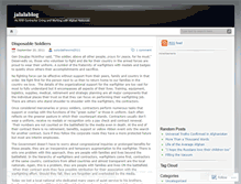 Tablet Screenshot of jalalablog.wordpress.com