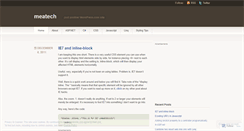 Desktop Screenshot of meatech.wordpress.com