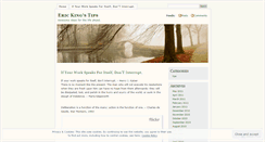 Desktop Screenshot of ericeveking.wordpress.com