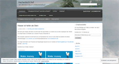 Desktop Screenshot of hechenbichl.wordpress.com