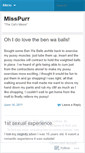 Mobile Screenshot of misspurr.wordpress.com