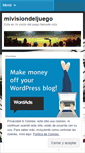 Mobile Screenshot of mivisiondeljuego.wordpress.com