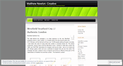 Desktop Screenshot of matthewnewton1988.wordpress.com