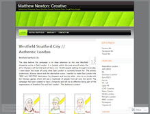 Tablet Screenshot of matthewnewton1988.wordpress.com