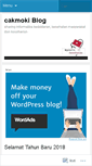 Mobile Screenshot of cakmoki86.wordpress.com
