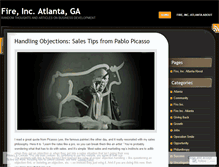 Tablet Screenshot of fireincatlanta.wordpress.com