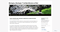 Desktop Screenshot of biologiaygeologiaenred.wordpress.com