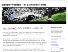 Tablet Screenshot of biologiaygeologiaenred.wordpress.com