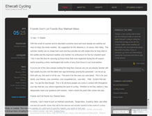 Tablet Screenshot of ehecatlcycling.wordpress.com