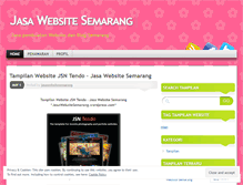 Tablet Screenshot of jasawebsitesemarang.wordpress.com