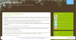 Desktop Screenshot of invinumveritas.wordpress.com