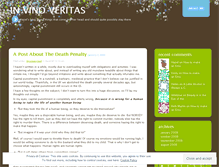 Tablet Screenshot of invinumveritas.wordpress.com