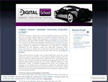 Tablet Screenshot of digitalschoolcad.wordpress.com