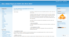 Desktop Screenshot of clicesaiba.wordpress.com