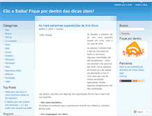 Tablet Screenshot of clicesaiba.wordpress.com