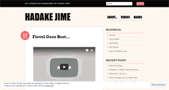 Desktop Screenshot of hadakejime.wordpress.com