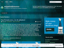 Tablet Screenshot of mipatioderecreo.wordpress.com