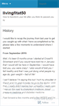 Mobile Screenshot of livingfitat50.wordpress.com