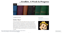 Desktop Screenshot of geoffrie.wordpress.com