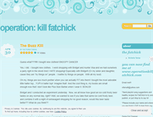 Tablet Screenshot of fatchick2.wordpress.com