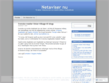 Tablet Screenshot of netavis.wordpress.com