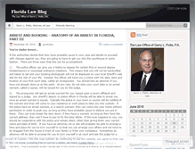Tablet Screenshot of gpottslaw.wordpress.com