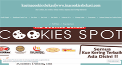 Desktop Screenshot of kueinacookies.wordpress.com