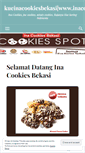 Mobile Screenshot of kueinacookies.wordpress.com