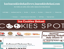 Tablet Screenshot of kueinacookies.wordpress.com