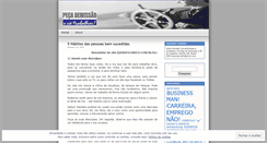Desktop Screenshot of pecademissaoevatrabalhar.wordpress.com