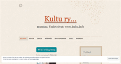 Desktop Screenshot of kultury.wordpress.com