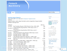 Tablet Screenshot of fomachmachine.wordpress.com