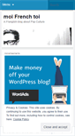 Mobile Screenshot of moifrenchtoi.wordpress.com