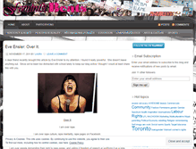 Tablet Screenshot of feministbeats.wordpress.com