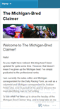 Mobile Screenshot of mibredclaimer.wordpress.com