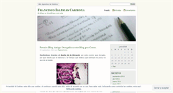 Desktop Screenshot of figlecarmona.wordpress.com