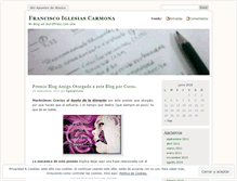 Tablet Screenshot of figlecarmona.wordpress.com