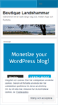 Mobile Screenshot of landshammars.wordpress.com