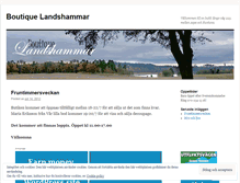 Tablet Screenshot of landshammars.wordpress.com