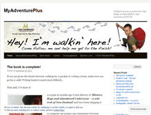 Tablet Screenshot of myadventureplus.wordpress.com