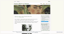 Desktop Screenshot of mexicanartwork.wordpress.com