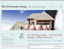 Tablet Screenshot of edacevedorealtor.wordpress.com