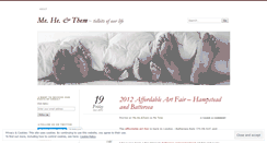 Desktop Screenshot of meheandthem.wordpress.com