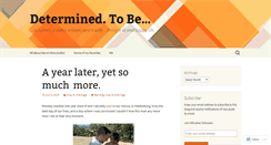 Desktop Screenshot of determineduncensored.wordpress.com